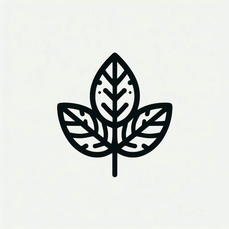Leaf icon. Nature sign. Leaf symbol. Flat design style.