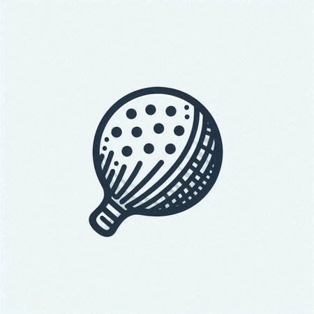 Cricket ball icon, vector illustration. Flat design style.
