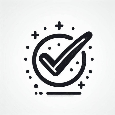 Check mark icon. Check mark vector icon. Checkmark icon.の写真素材