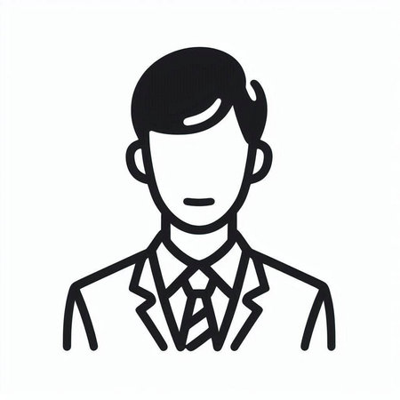 businessman doodle on white background, vector art illustration design
