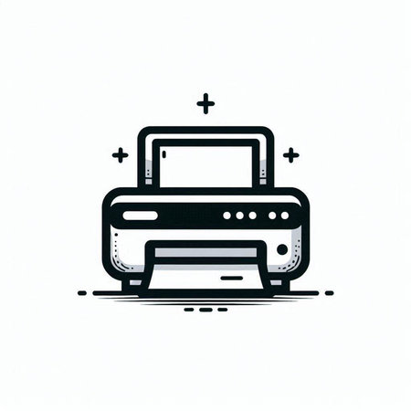Printer icon. Printer vector icon. Printer vector icon. Printer vector icon