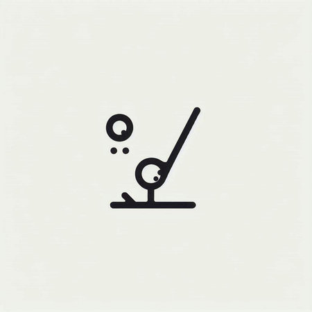 Golf club vector icon. Golf club logo design. Golf club vector iconの写真素材