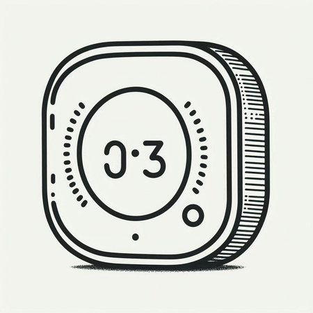 Wristwatch icon. Hand drawn illustration of wristwatch icon for web design