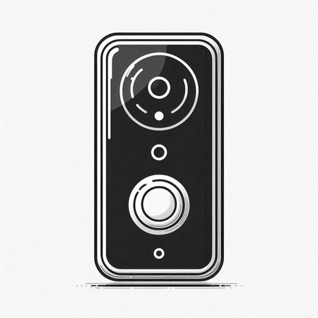 Music speaker icon on white background. Vector illustration. Eps 10.