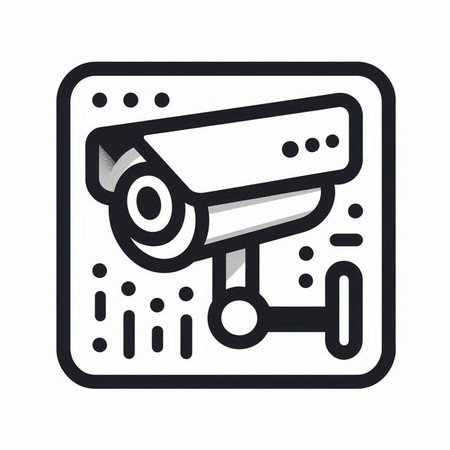 Security camera icon. Security camera vector icon. Security camera vector icon