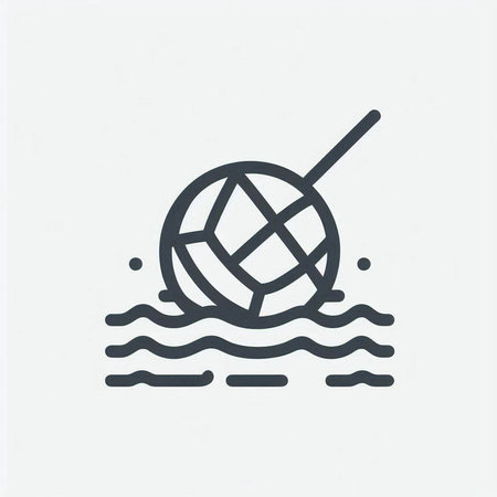 Sailing ball icon, vector illustration. Flat design style. EPS 10の写真素材