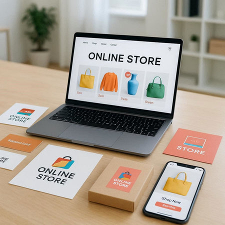 Shopping Online Shopaholics E-Commerce E-Shopping Concept