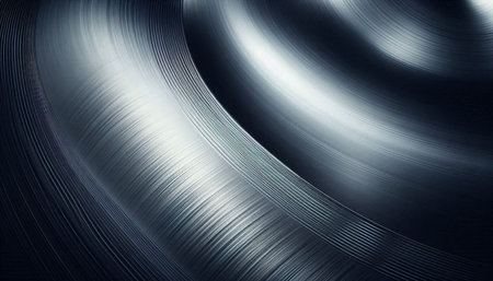 Abstract metal background. Metal texture with some smooth lines in it.