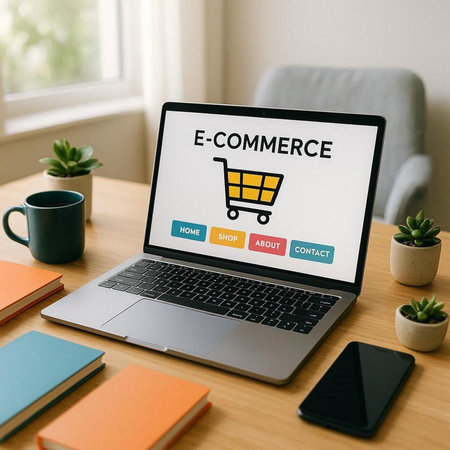 E-commerce Online Shopping E-Commerce E-Banking Concept