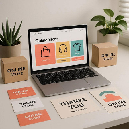 Shopping Online Shopaholics E-Commerce E-Shopping