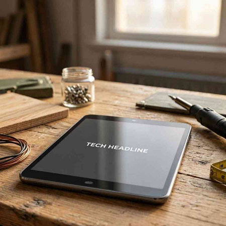 Tablet Computer Technology Digital Device Graphic Words Word Graphic Word Graphic Words