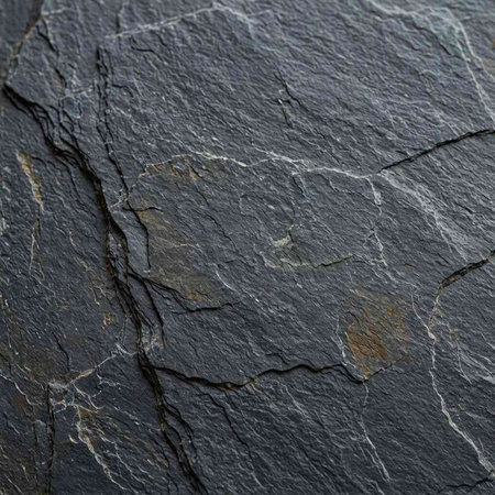 Dark grey stone background or texture. Close-up image of natural stone.