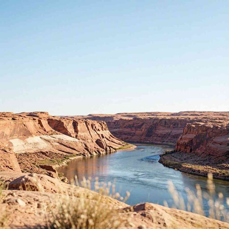 Colorado River in Canyonlands National Park, Utah, United States.