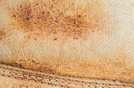 Plenty of detail in this old leather background to show texture. Zoom in for beautiful detail. Ready for your masterpiece.の写真素材