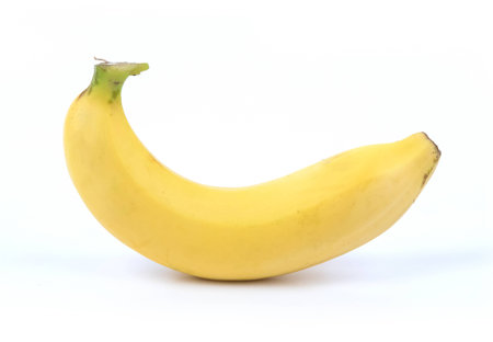 Bunch of bananas isolated on white backgroundの写真素材