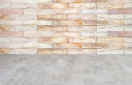 Modern stone with concrete textrue backgroundの写真素材