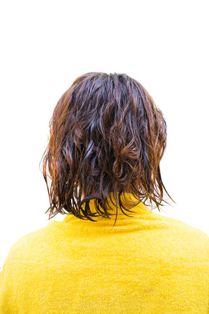 Hair Color isolatedの写真素材