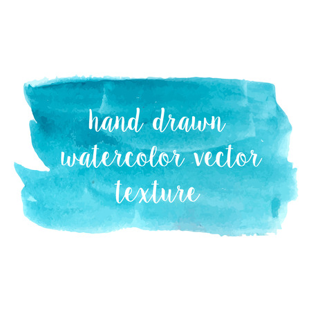 Set of watercolor strokes and blobsのイラスト素材