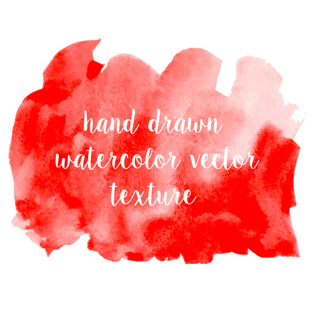 Set of watercolor strokes and blobsのイラスト素材