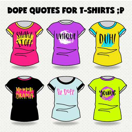 Design element for t-shirt designのイラスト素材