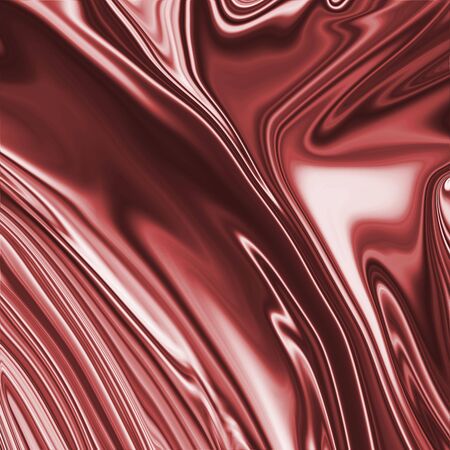 Rose Gold Dense Liquid Surface Luxury Fabric Texture Graphic Backgroundの写真素材