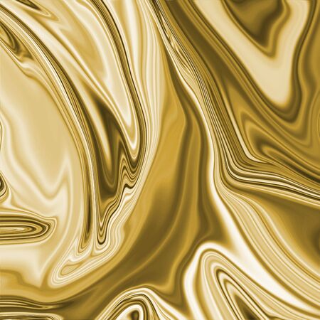 Gold Dense Liquid Surface Luxury Fabric Texture Graphic Backgroundの写真素材