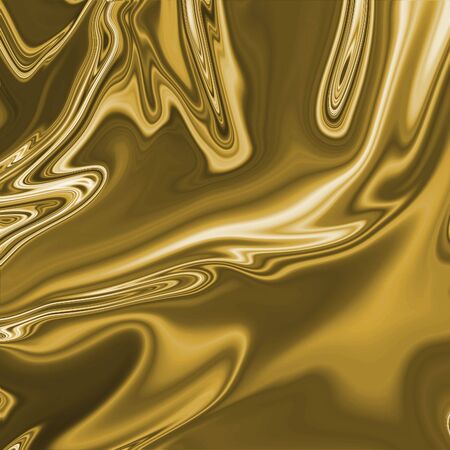 Gold Dense Liquid Surface Luxury Fabric Texture Graphic Backgroundの写真素材
