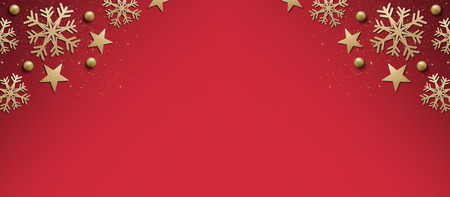 merry christmas and happy new year background with space for textの写真素材