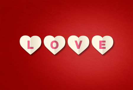 Happy valentine day,Red color abstract backgroundの写真素材