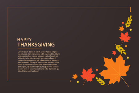 Thanksgiving Day Banners design. EPS10のイラスト素材