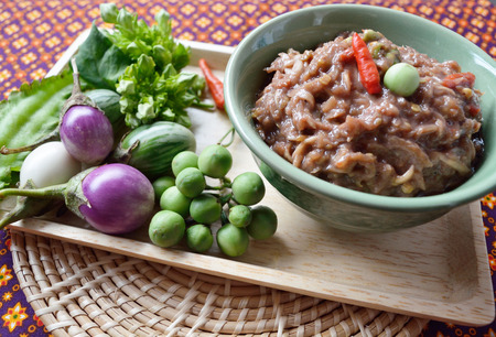 Thai cuisine, Shrimp paste sauce の写真素材