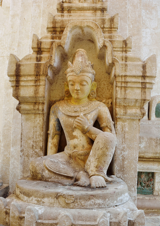 Decoration Stone Buddha carving in the templeの写真素材