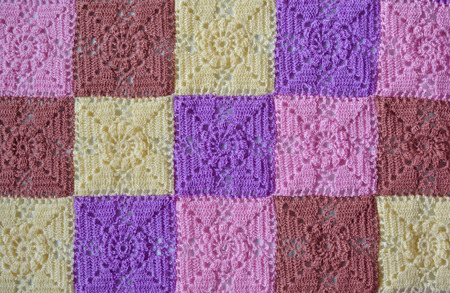 Beautiful handmade Crochet patternの写真素材