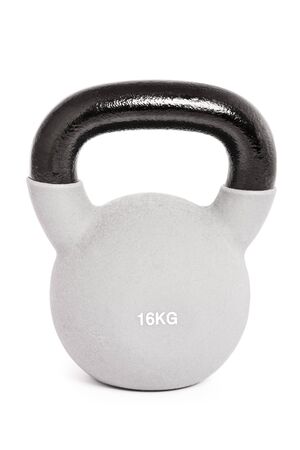 Kettlebell isolated on a white background.の写真素材