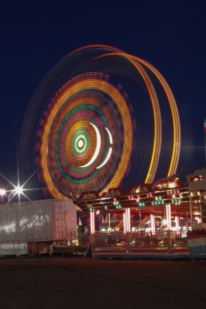 Michigan State Fair ferris wheel- Detroit, MI のeditorial素材