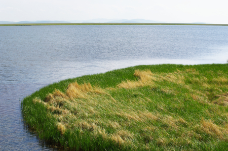 Marsh Lakeside viewの写真素材