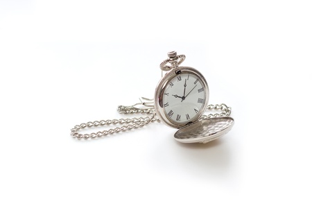 Silver watchの写真素材