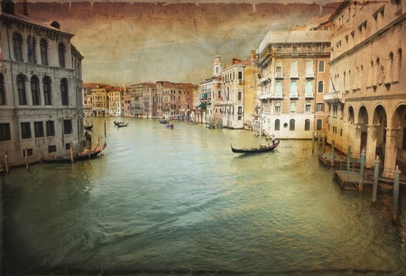 vintage venice の写真素材