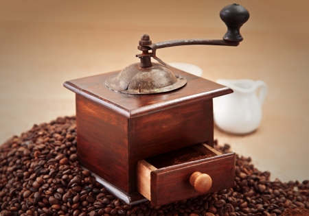coffee grinderの写真素材