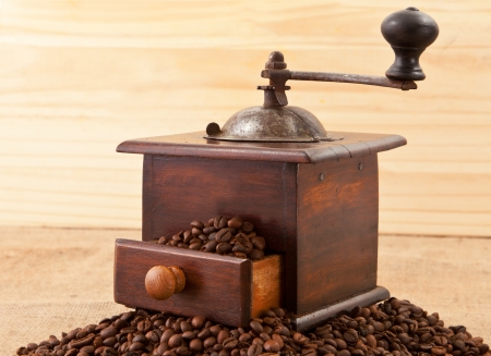 coffee grinderの写真素材