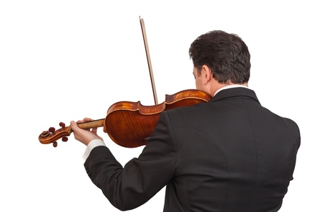 musician plays violaの写真素材