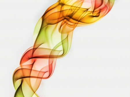 spiral of smokeの写真素材