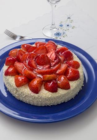 Strawberry cakeの写真素材