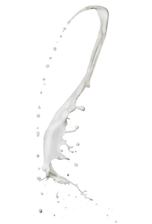 Milk splashの写真素材