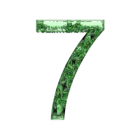 ecological number 7, texture grass, to learn, for school