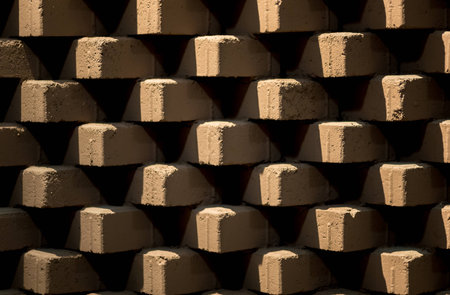 Old brick wall for texture or backgroundの写真素材