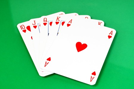 A royal flash is the highest card in poker