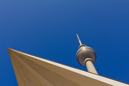 TV Tower in Berlinの写真素材