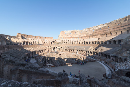 The Colosseum in Rome, Italyのeditorial素材