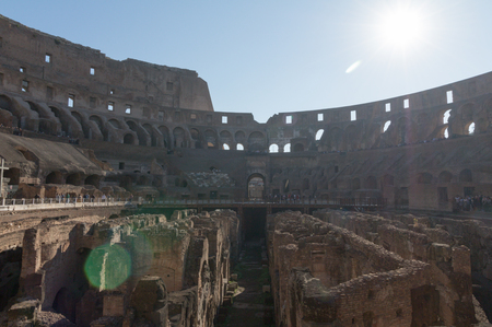 The Colosseum in Rome, Italyの写真素材